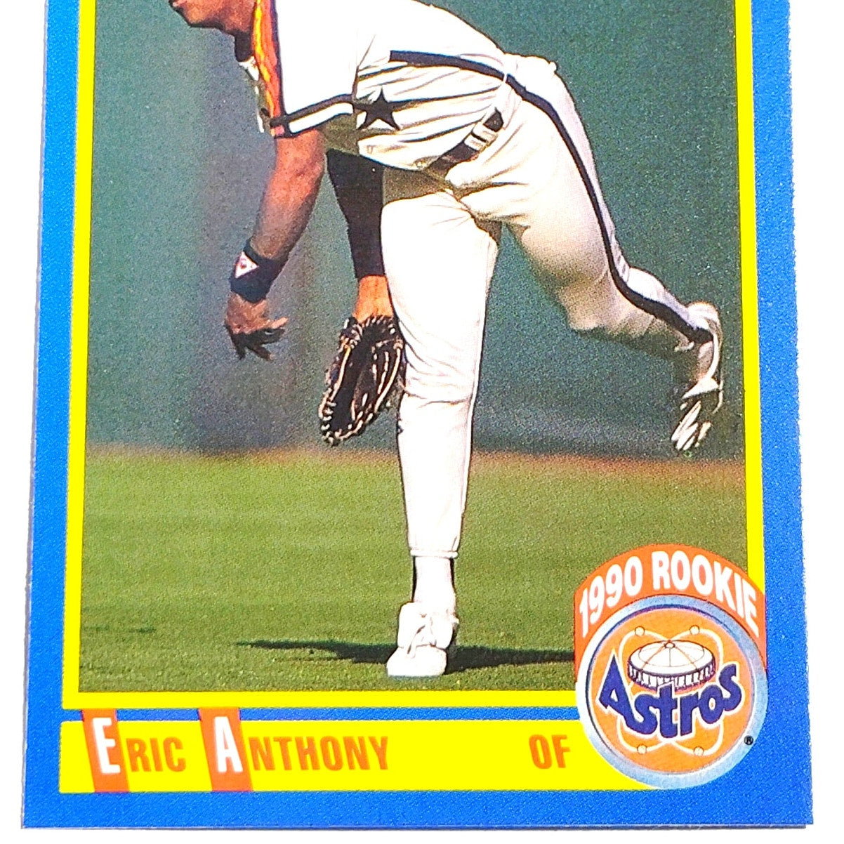 1990 Score Eric Anthony RC #584 Houston Astros Outfielder Rookie MLB Baseball EX