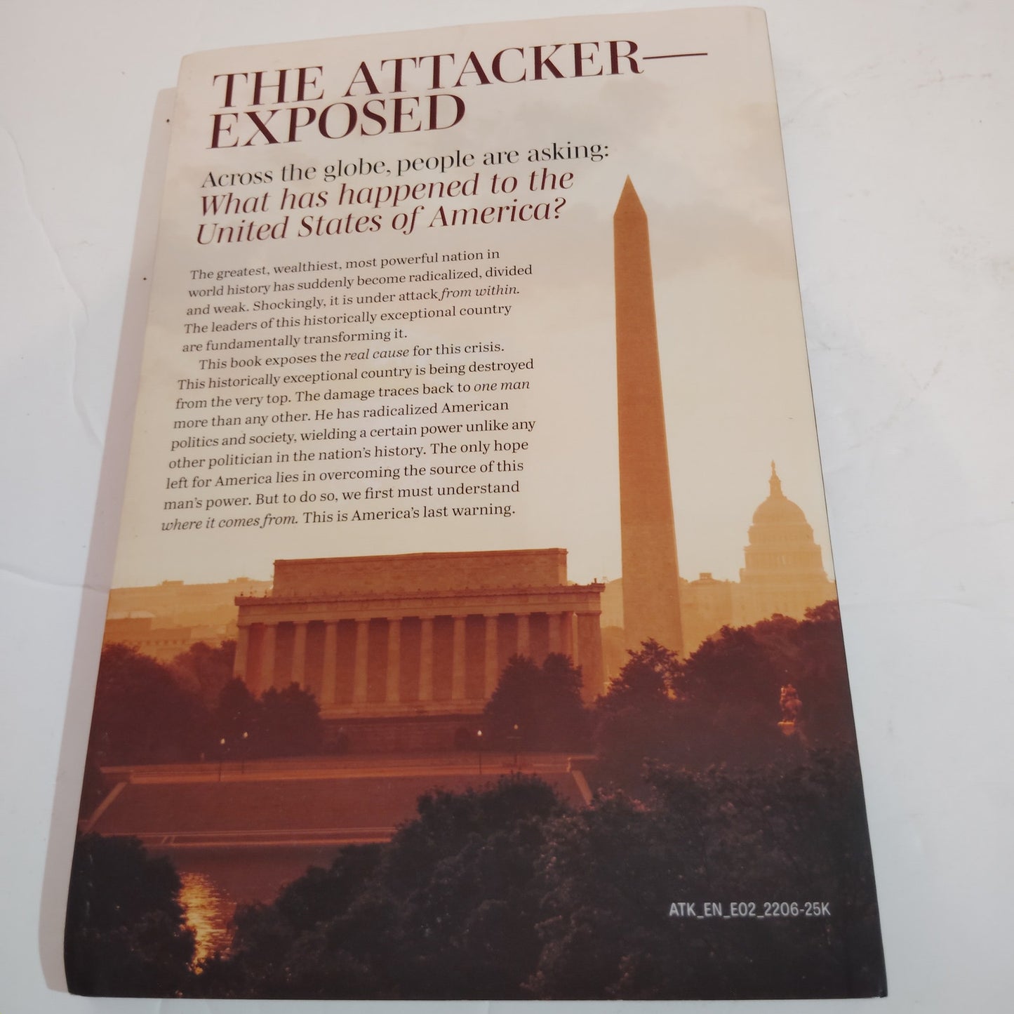 America Under Attack Gerald Flurry 2022 Paperback LN Prophecy Faith Political