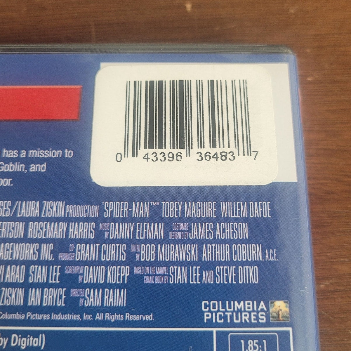 Spider-Man: The Motion Picture Trilogy (DVD 3-Movie Set) Tobey Maguire Superhero