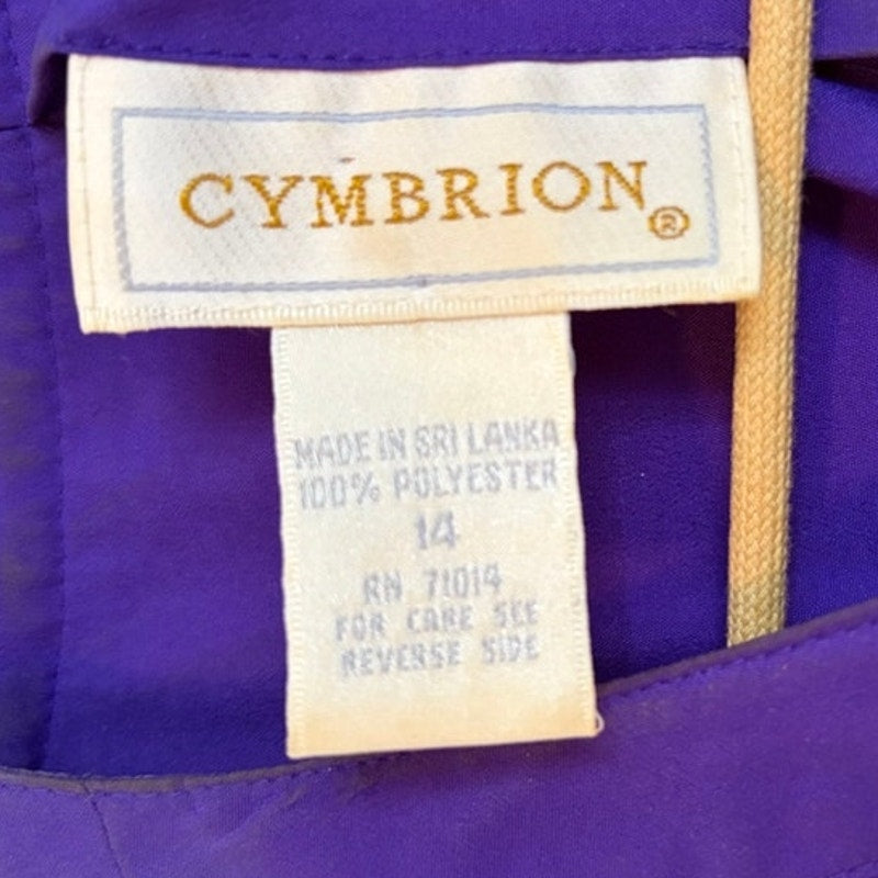 Cymbrion Purple Pleated Top Norton McNaughton Floral Maxi Skirt Set 14