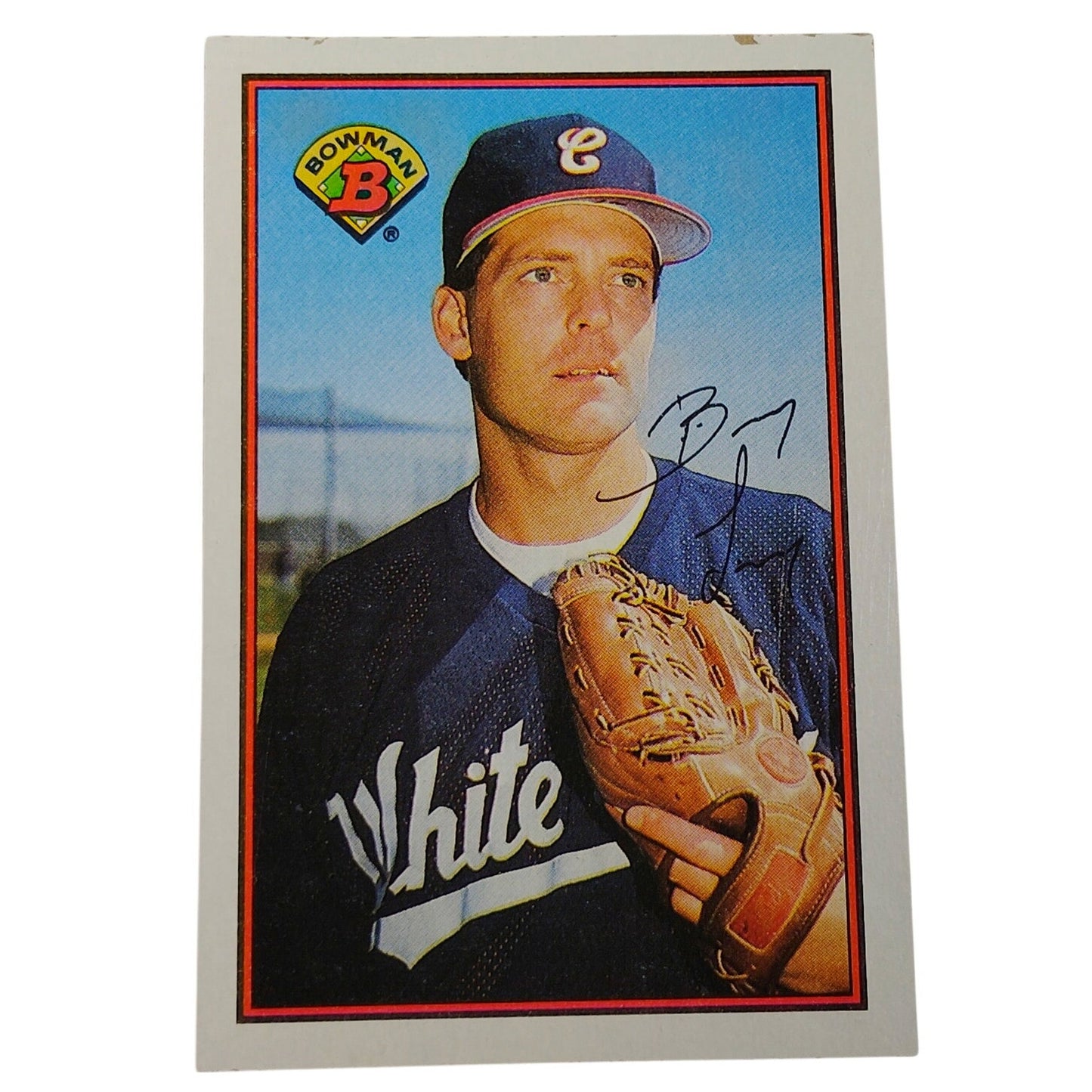 1989 Bowman Bill Long #56 Chicago White Sox P MLB Oversize Baseball Card NM