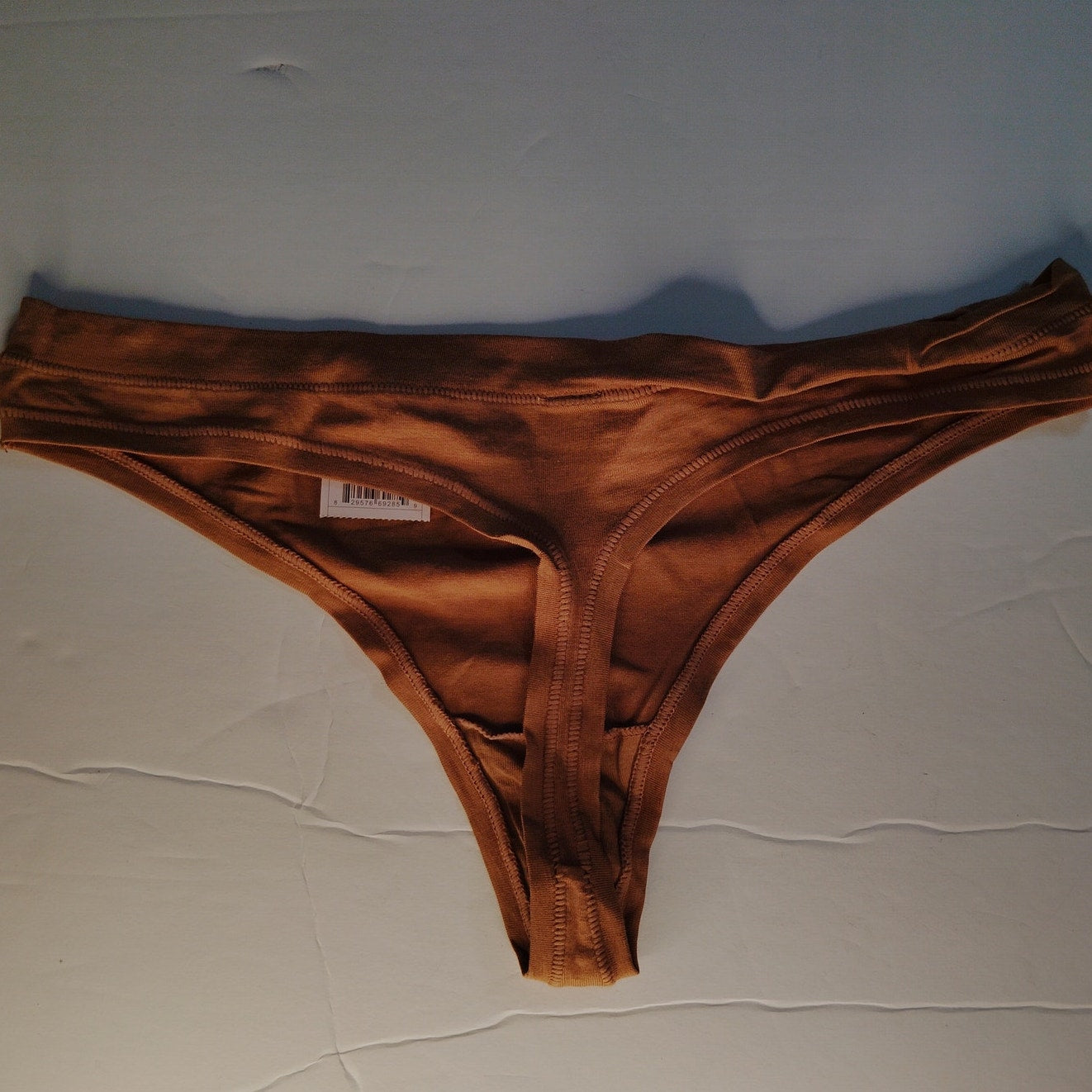 Auden Women’s Comfort Thong Caramel 2‑Pack Size Large