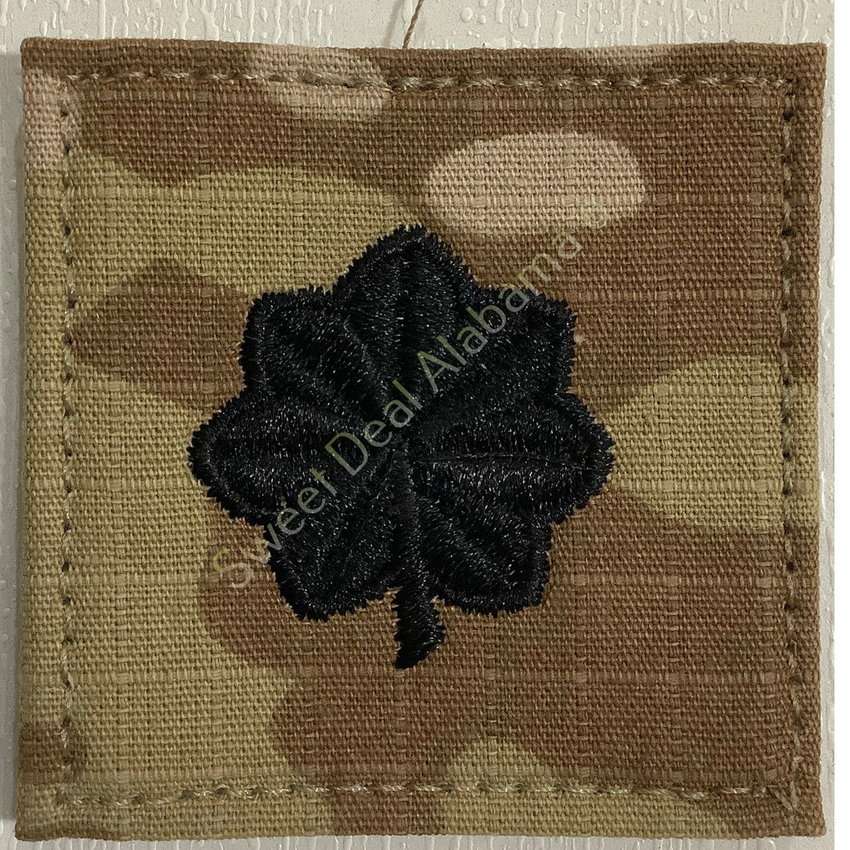 U.S. Army Lieutenant Colonel O-5 OCP Sew-On Rank Insignia, Multi-Camo, 2" x 2"