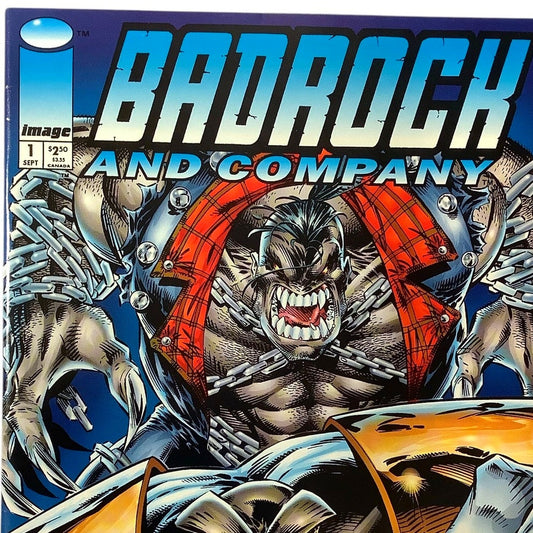 Badrock and Company #1, Sep 1994, NM 9.4, Image Comics