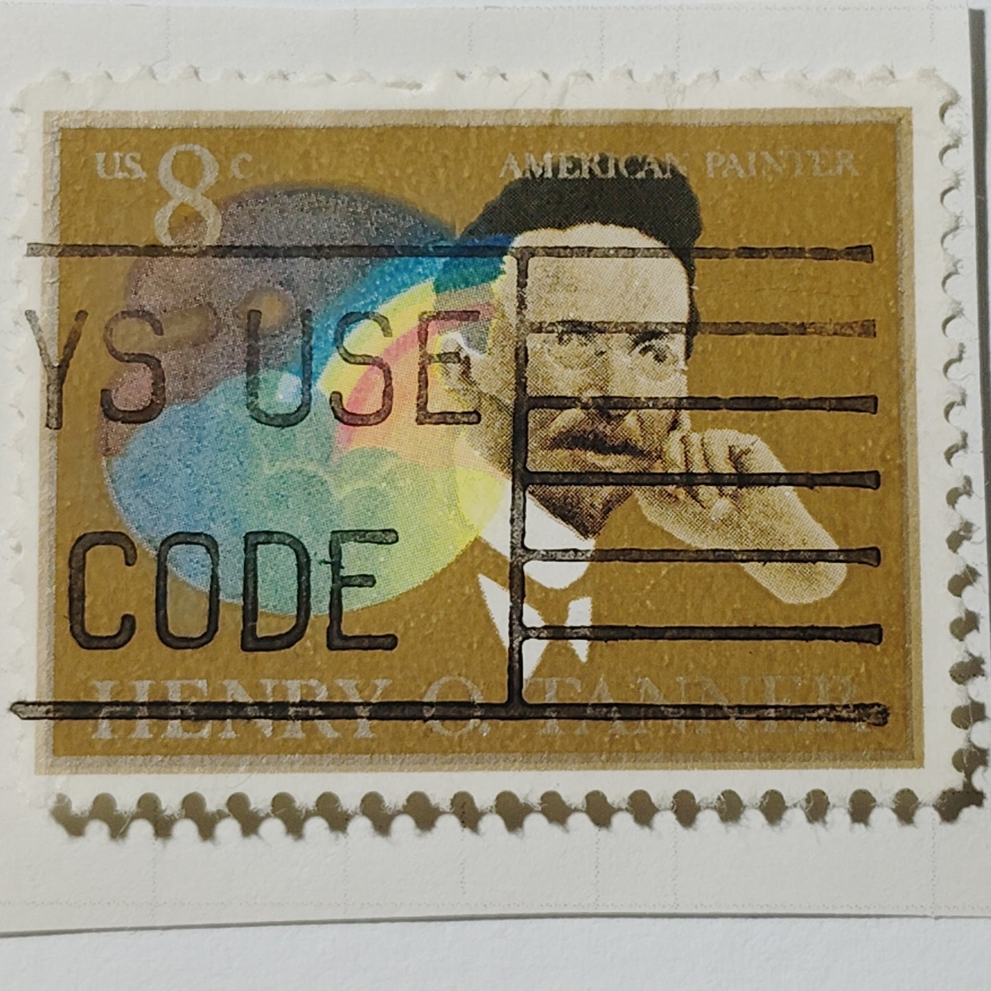 1973 US Postage Stamp Scott #1485 8c Henry O Tanner American Painter Used