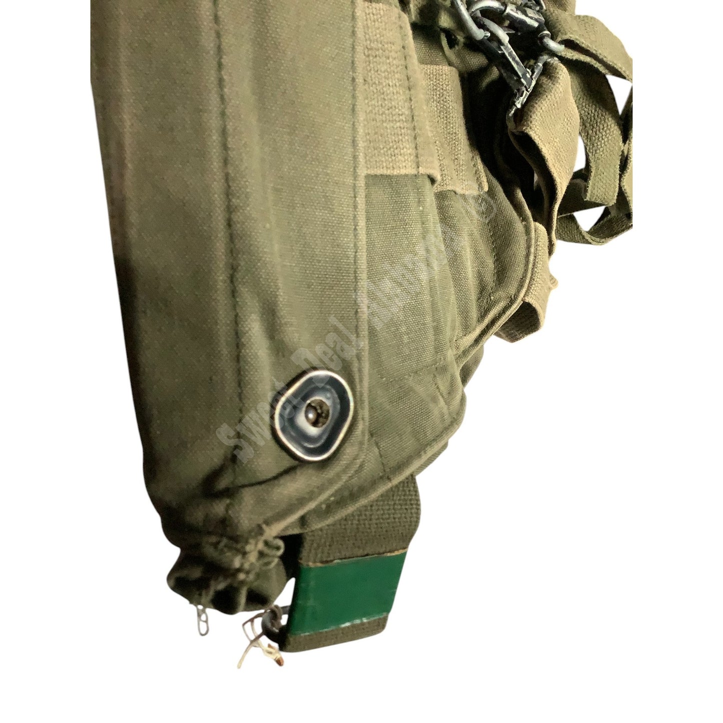 Vintage 1960/70 Era,  M17 Mask Protective Case w/ Straps, Military Collectible