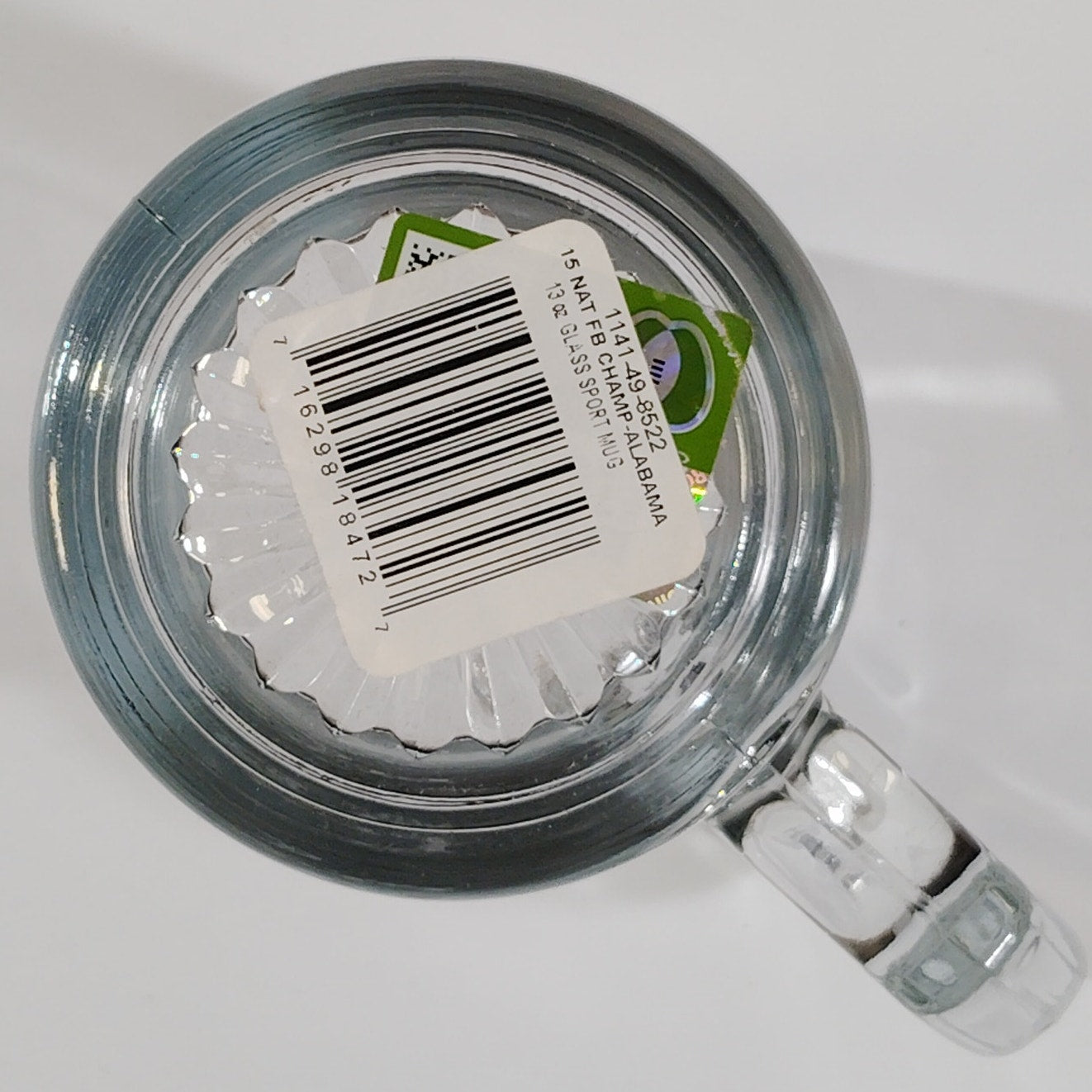 2015 Alabama Crimson Tide National Champions Glass Sport Mug – 13 oz, College Football Playoff