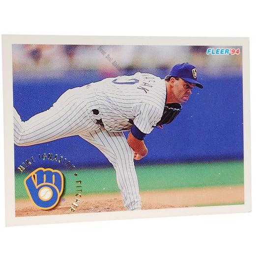Mike Ignasiak, Milwaukee Brewers, #179,  1994 Fleer Baseball Collector's Card