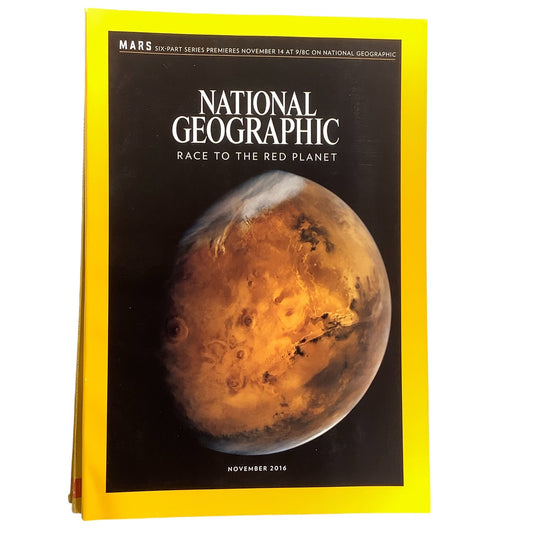 National Geographic November 2016 - Race to Mars, Octupuses, Cuba, Sri Lanka ...