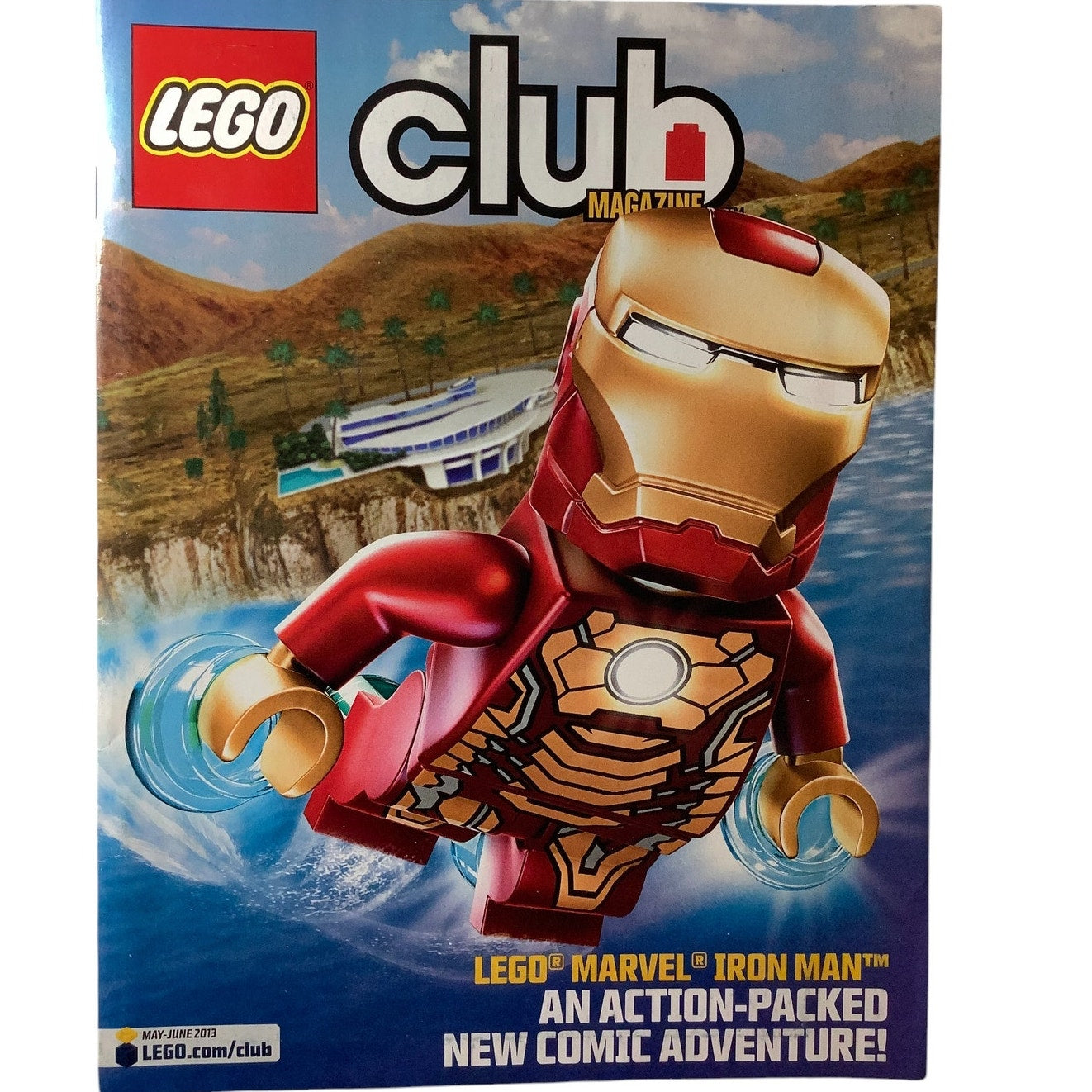 5 x Back Issues Lego Club Magazines, 5  issues from 2011-2013 Pictured