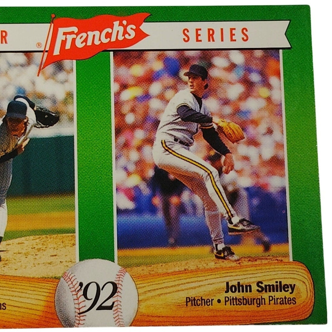 1992 French’s Mustard Scott Erickson John Smiley #5 MLB Baseball Card NM