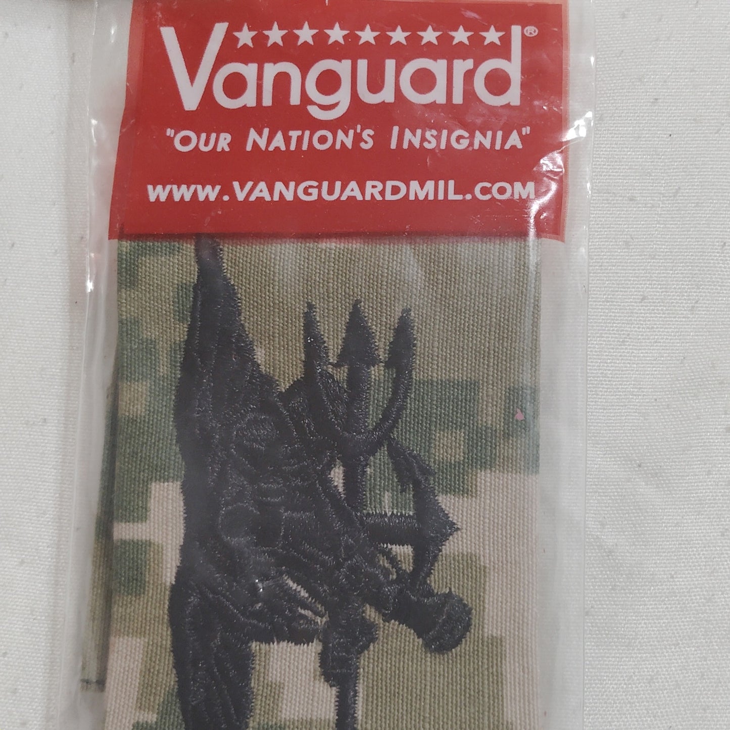U.S. Navy Special Warfare Trident Tape, NWU Type III – 7.375" × 1.875" TE Sew-On