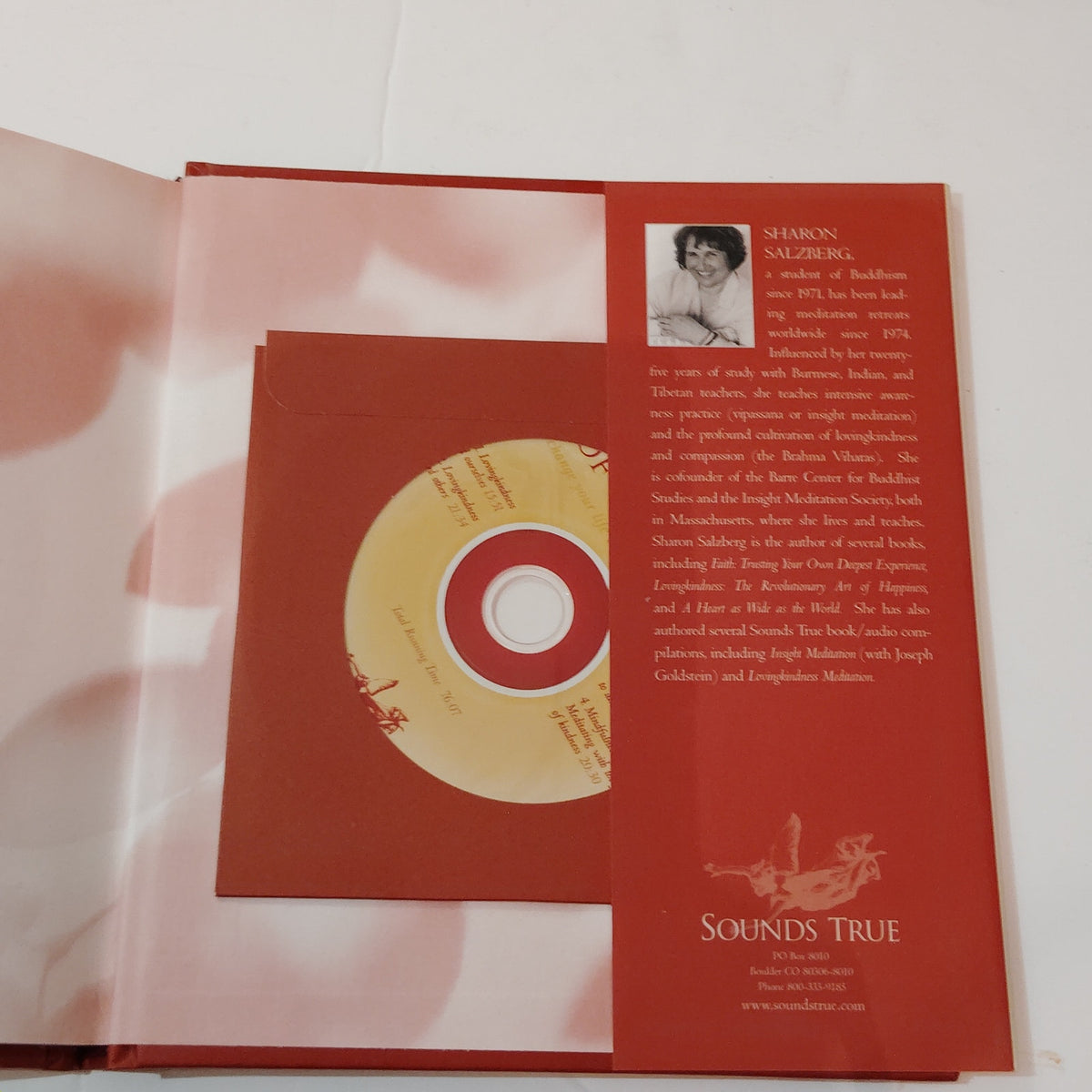 The Force of Kindness by Sharon Salzberg - Hardcover Book with Audio CD