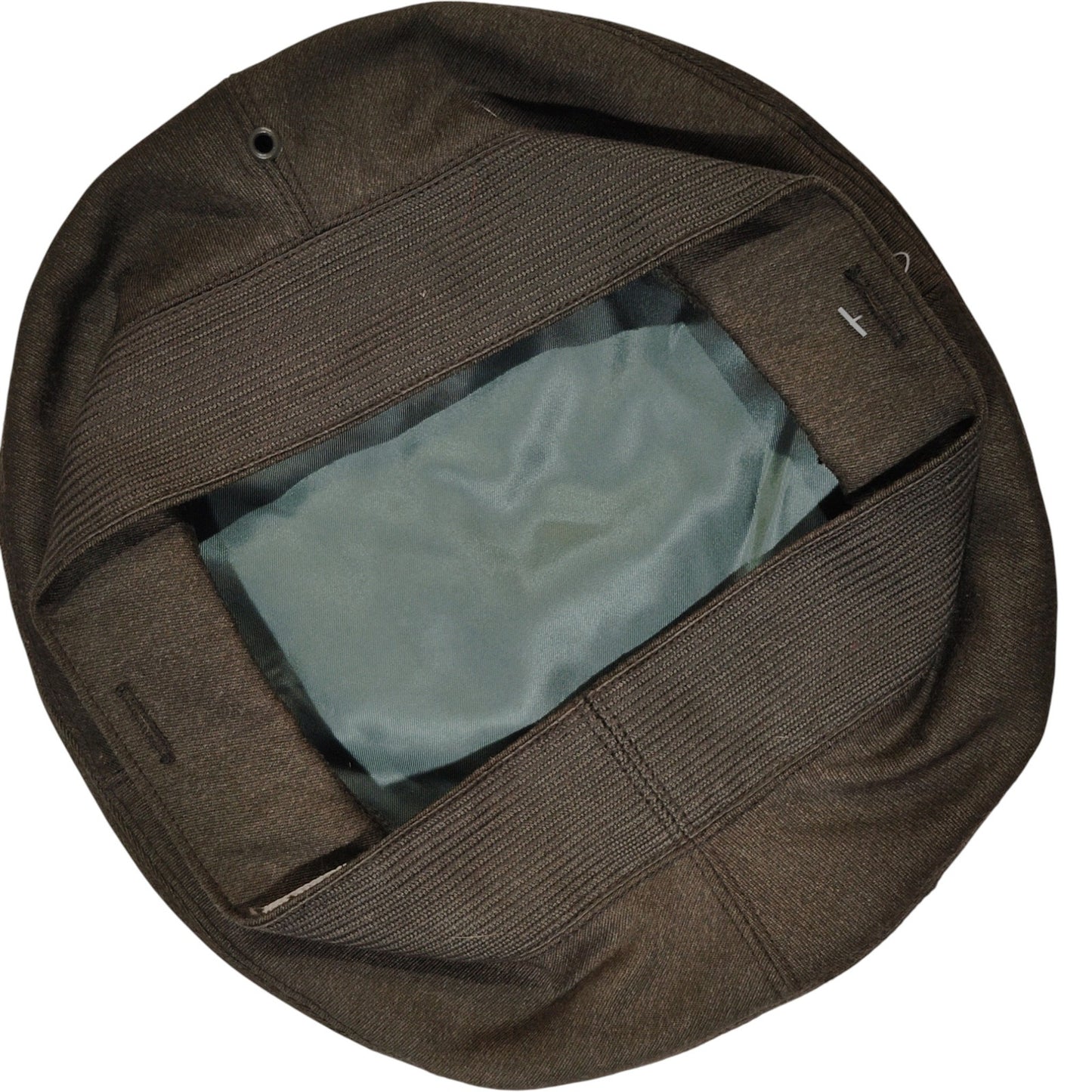 USMC Officer Service Cap Cover – Size 6-7/8, Green, USMC Material Serial 215, LN