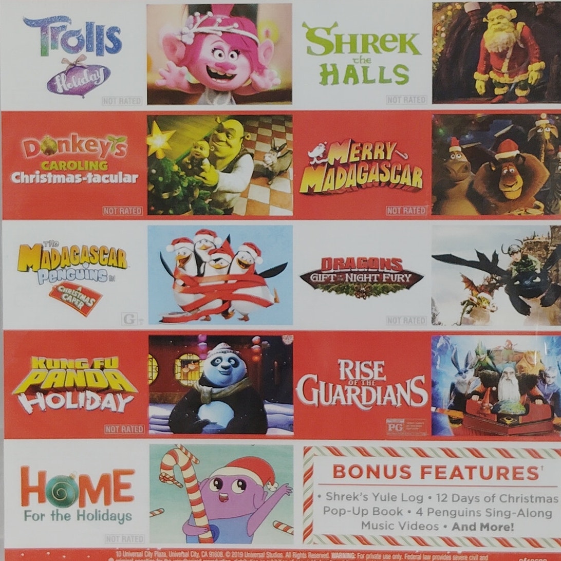 Ultimate Holiday Collection (DVD, 2019) 9 Animated Shorts w/ Shrek & Trolls, NIP