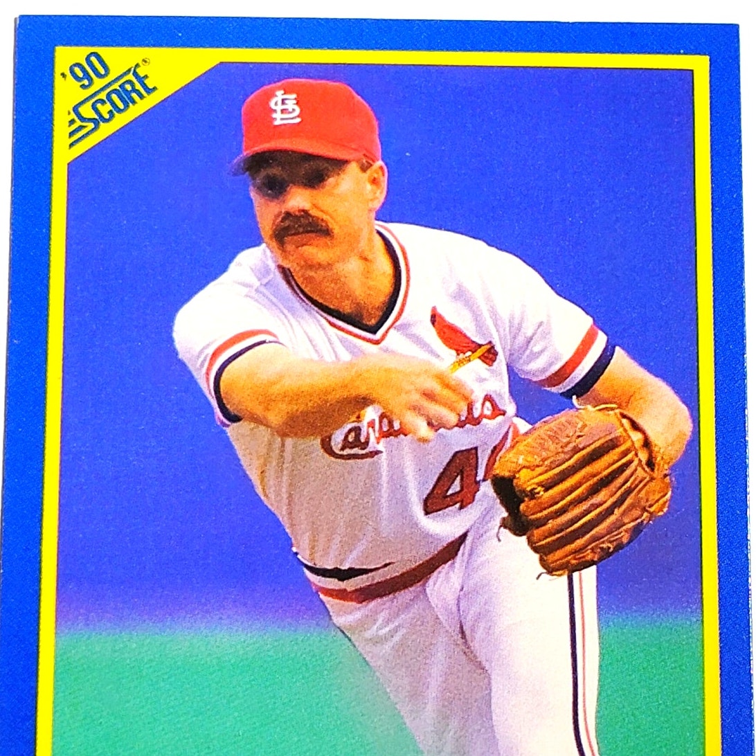 1990 Score Dan Quisenberry #475 St. Louis Cardinals Relief Pitcher MLB Baseball EX