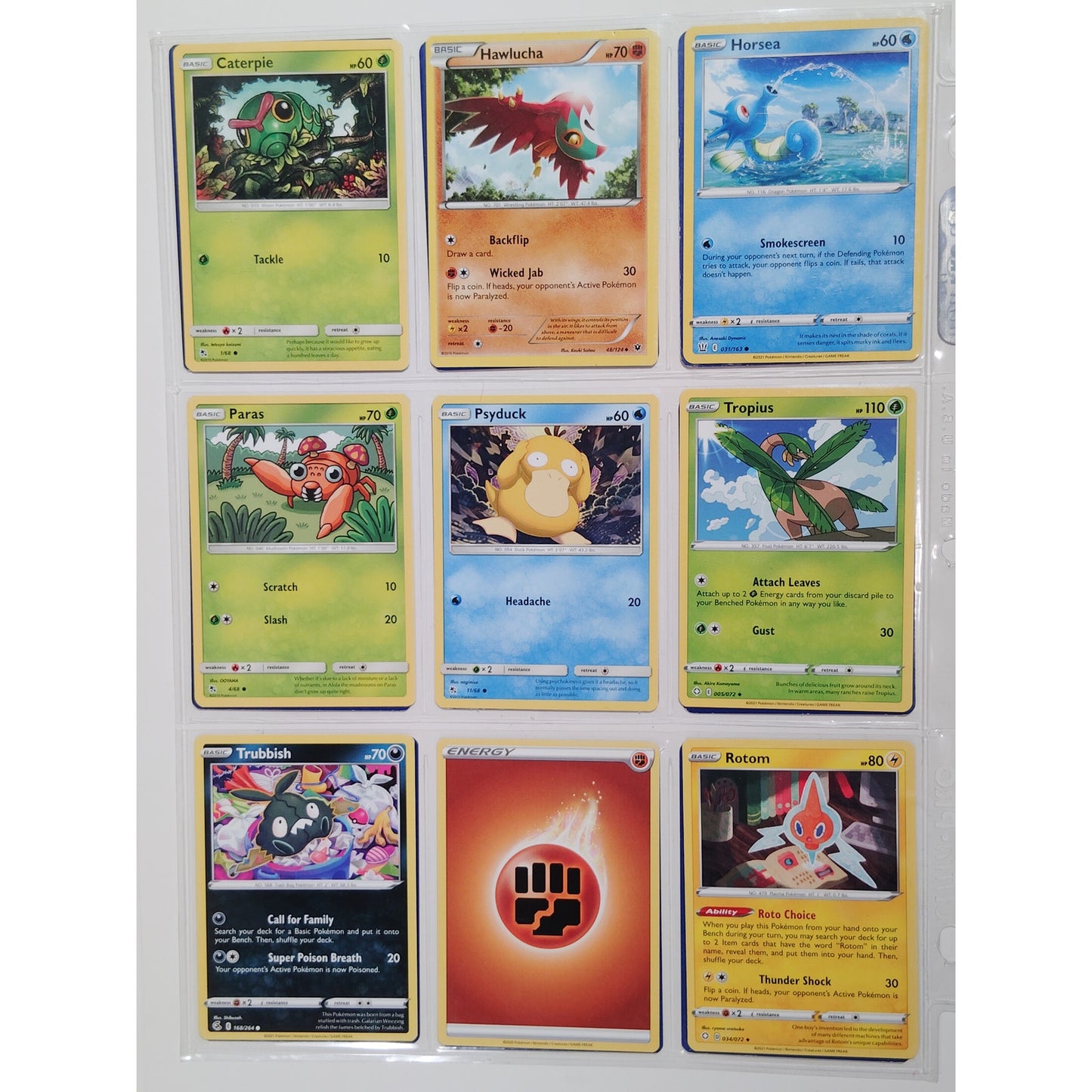 18 Random Pokémon Cards Pictured, Actual Photos Provided