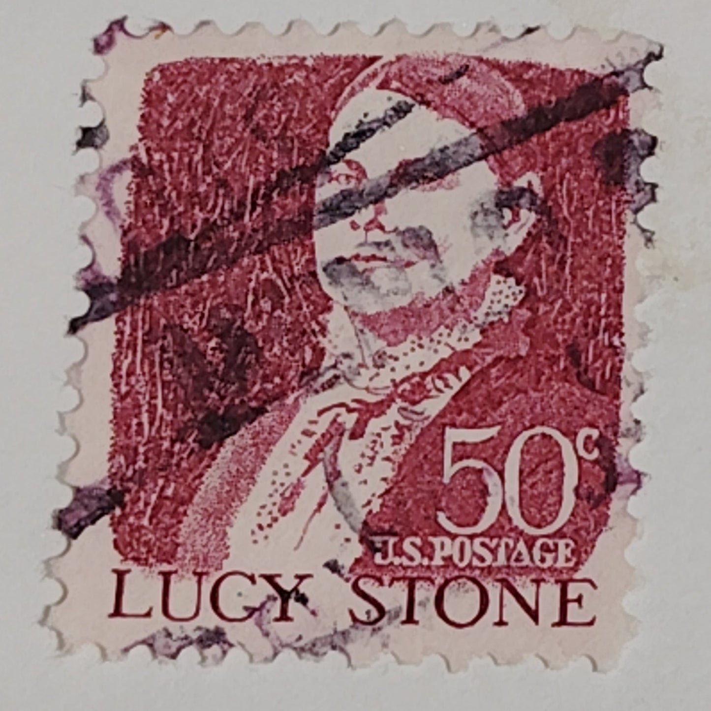 1968 50¢ Lucy Stone Stamp – Prominent Americans Series – Scott #1293