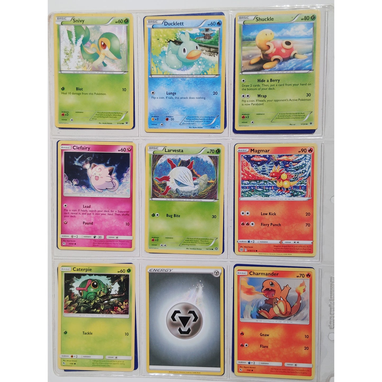 18 Random Pokémon Cards Pictured, Actual Photos Provided