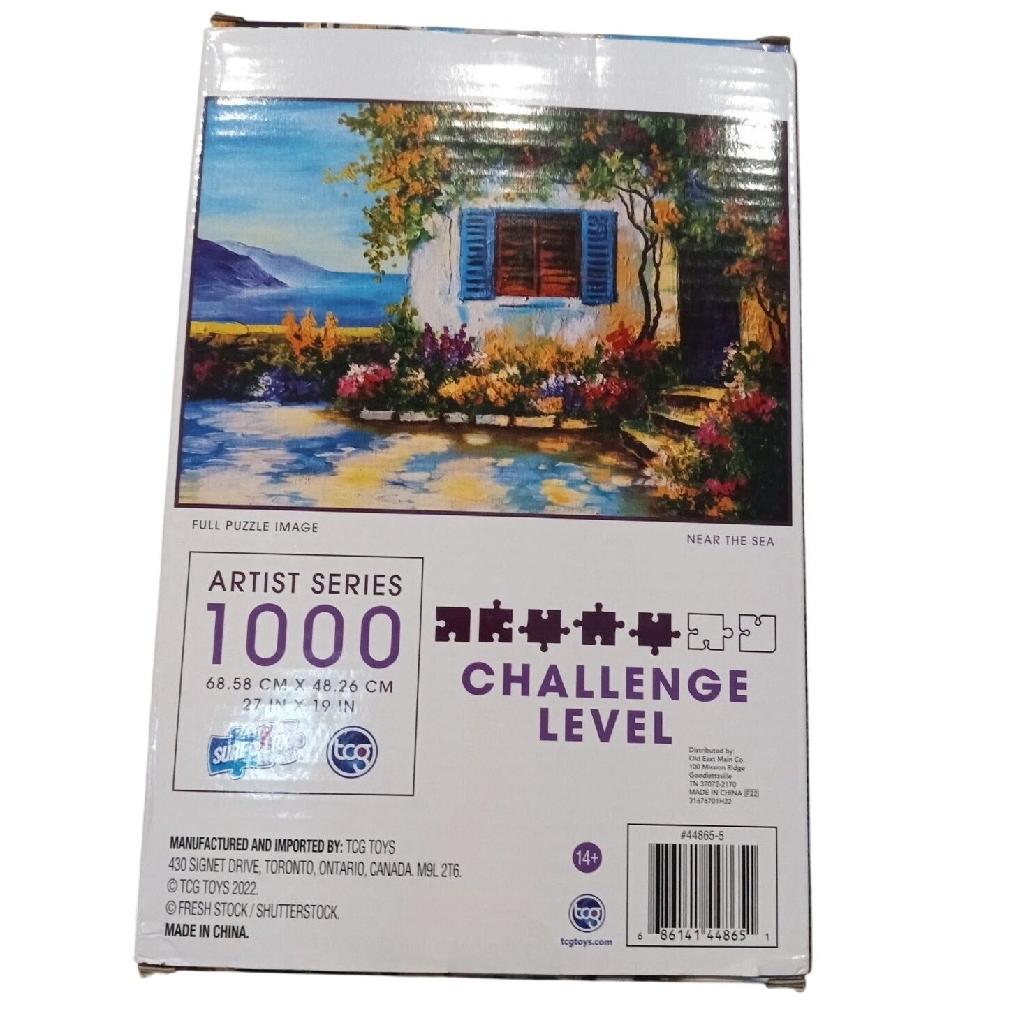 Artisan Series 1000‑Piece Puzzle – Near the Sea, 27" x 19", Sealed TCG