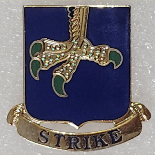 U.S. Army 502nd Infantry Regiment Unit Crest Novelty Hat/Lapel/Brooch Pin, Metal