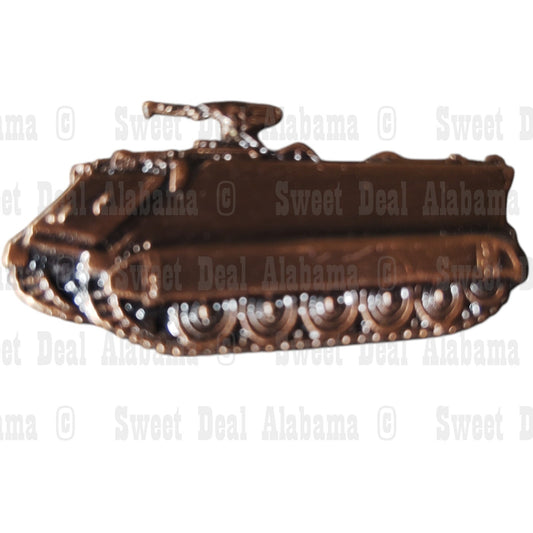 Armored Personnel Carrier (APC) M-113 Vehicle Hat, Lapel Pin 1-1/4"W x 3/4"H