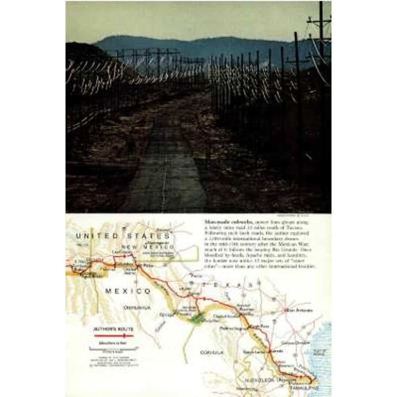 National Geographic Magazine May 1971, Leningrad, Mexico Border, Channel Islands