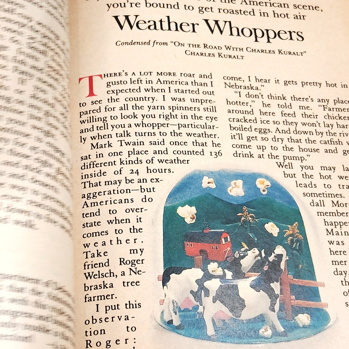 Reader's Digest August 1986 Chernobyl Life on the Land Vintage Magazine