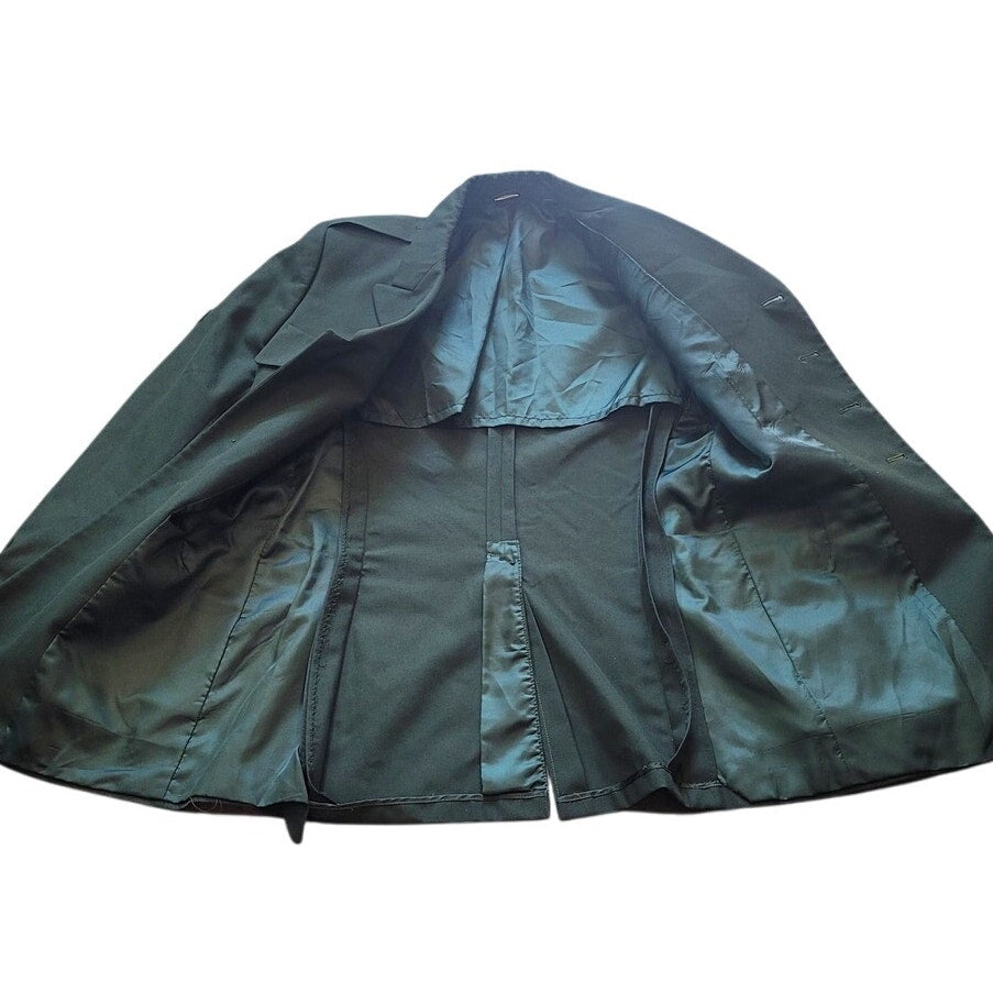 1997 U.S. Army EG-489 Dress Coat – Size 41L, Private 1st Class E3 & Georgia National Guard Insignias