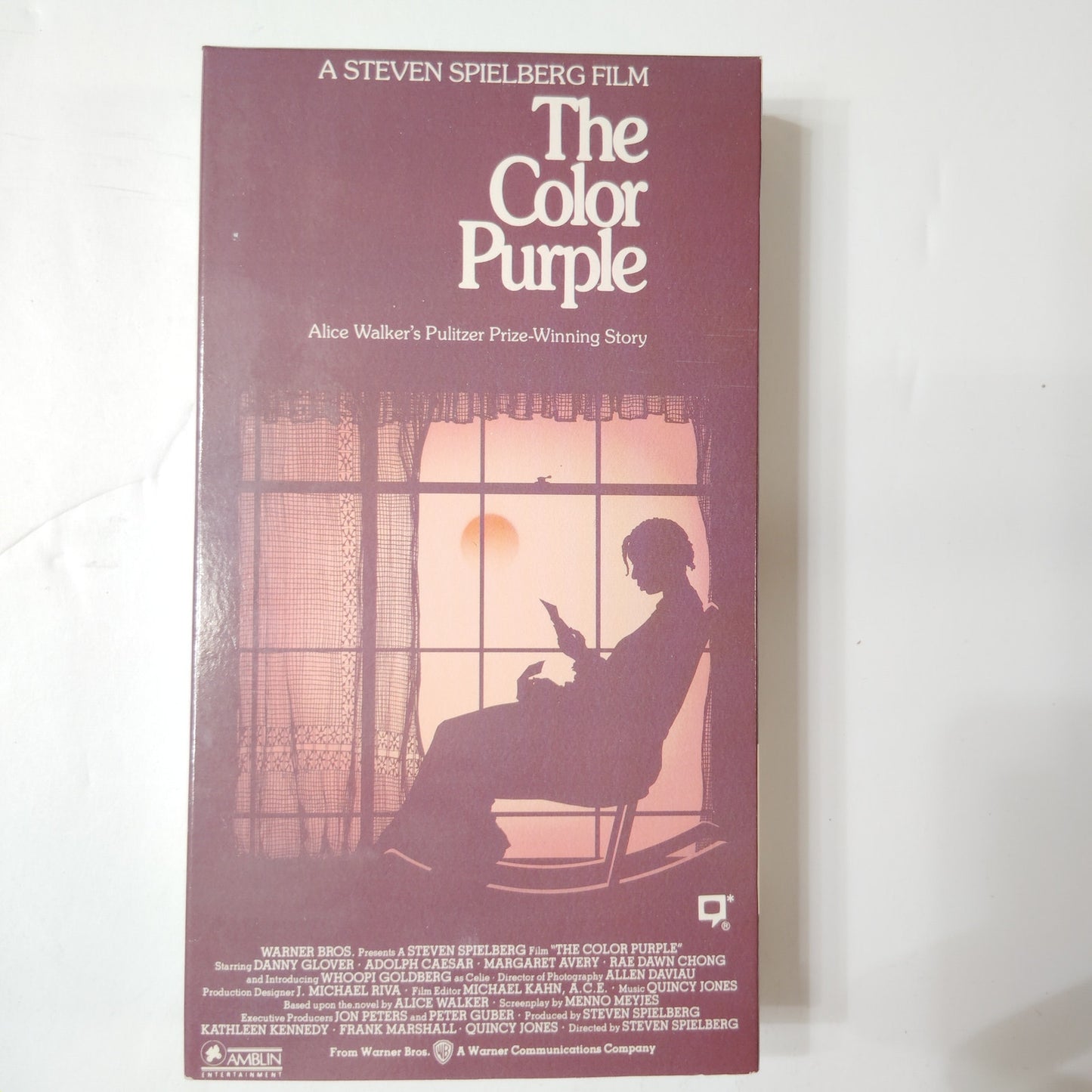 The Color Purple VHS 1987 Danny Glover Whoopi Goldberg Drama