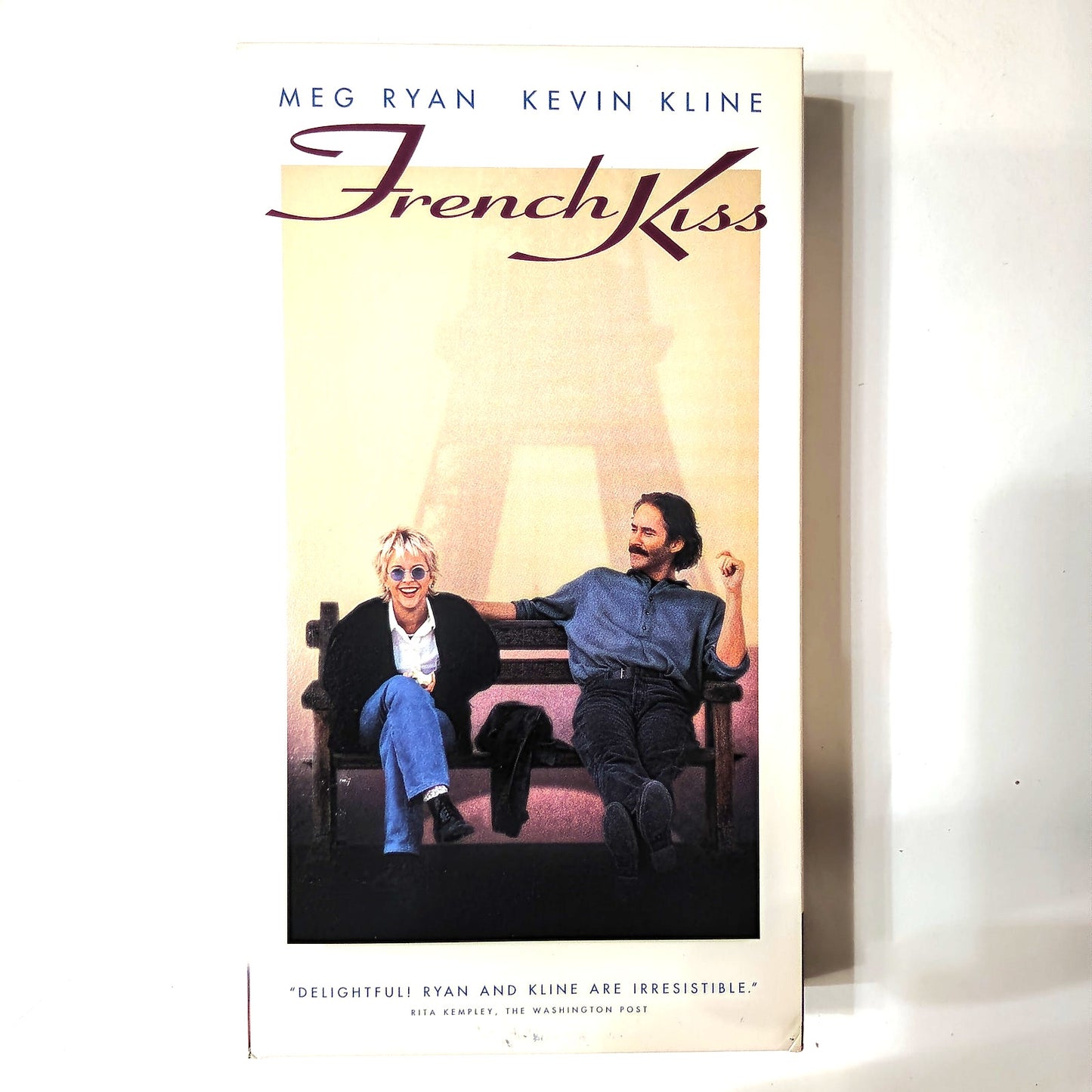 French Kiss VHS 1995 Meg Ryan Kevin Kline Romantic Comedy Lawrence Kasdan Fox