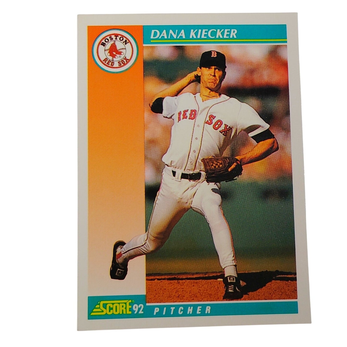 1992 Score Dana Kiecker #732 Boston Red Sox Pitcher MLB Baseball Card NM