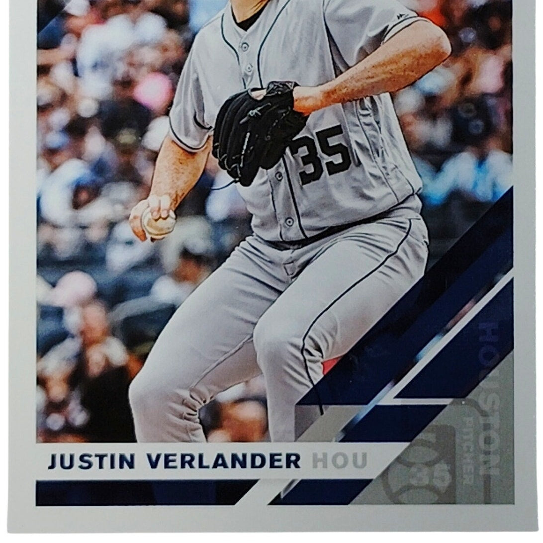 2019 Donruss Justin Verlander #172 Houston Astros Pitcher Variation - VG/EX