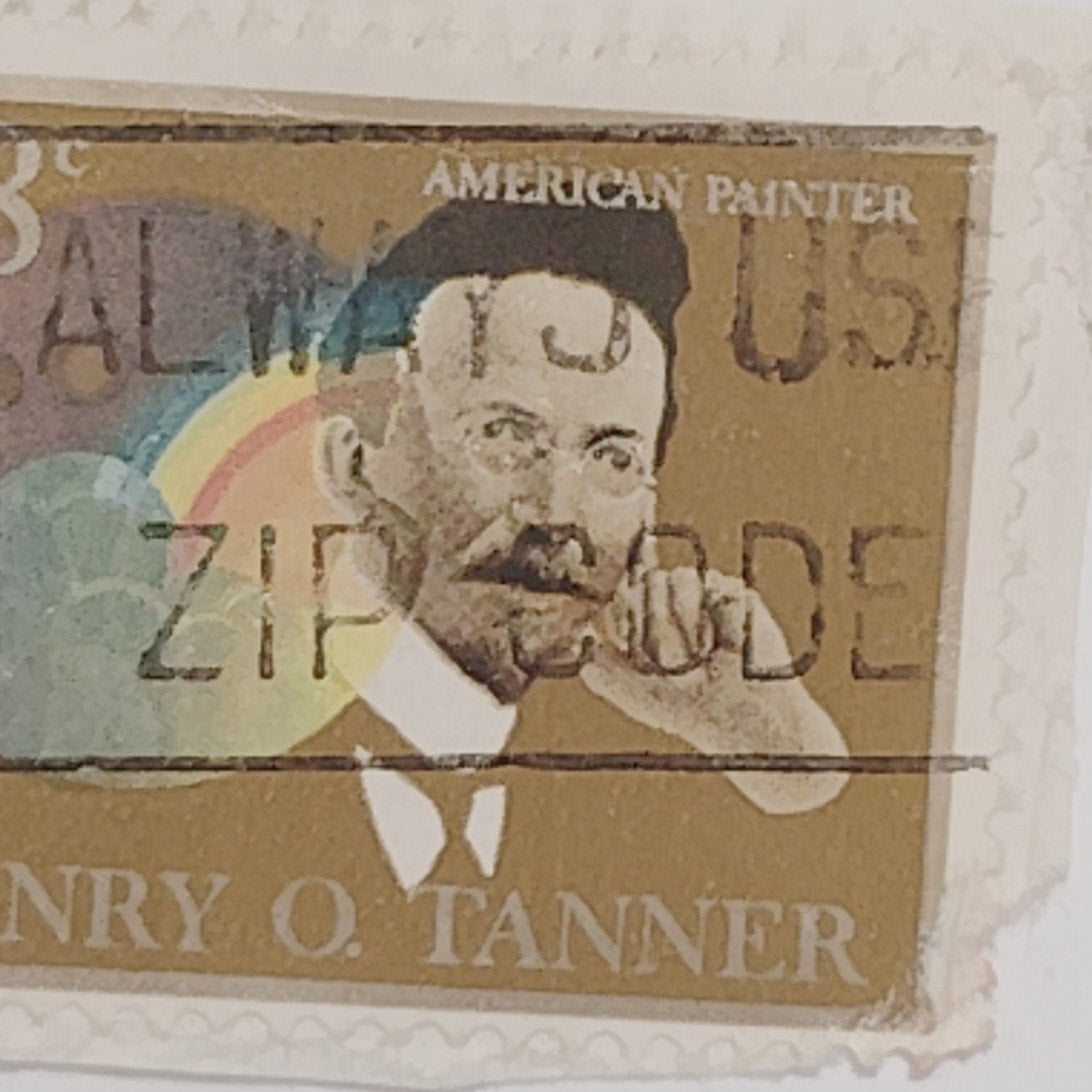 1973 Henry O. Tanner Stamp – 8¢ – Used – African-American Artist – Scott #1486