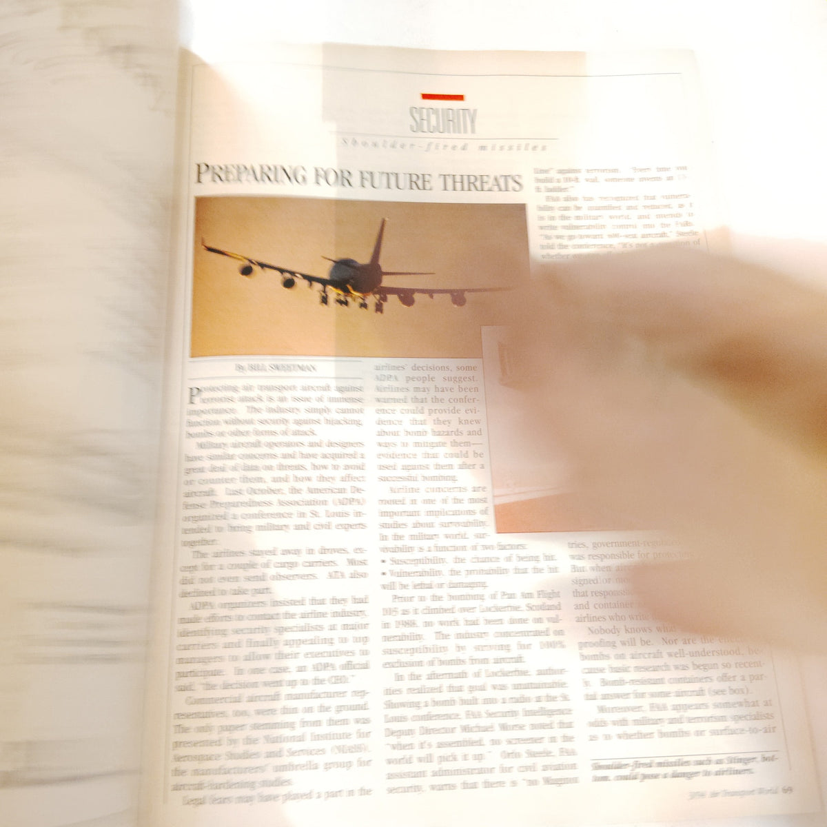 Air Transport World Magazine - March 1994 - Aviation Industry News & Analysis