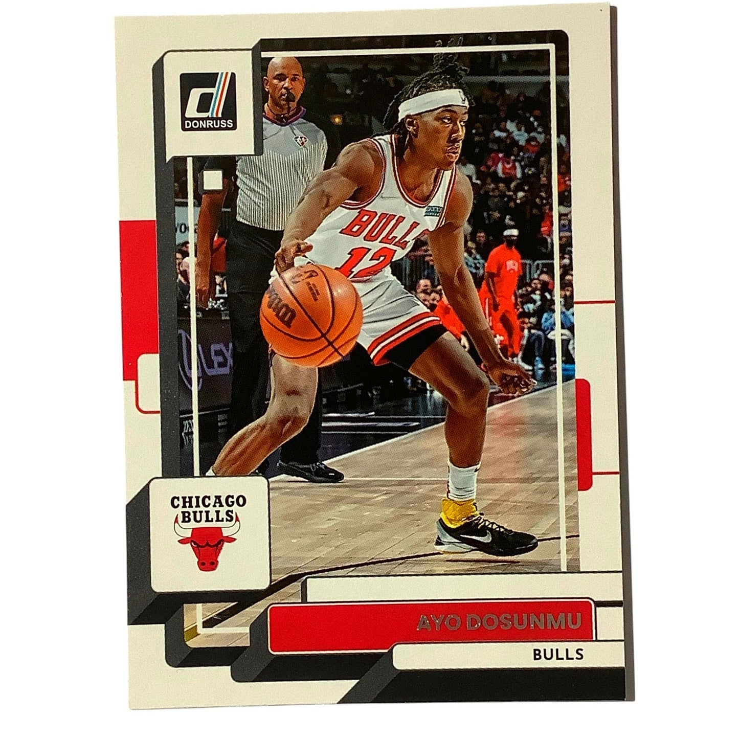 Ayo Dosunmu, Card #34, Chicago Bulls, 2022-23 NBA Panini Donruss