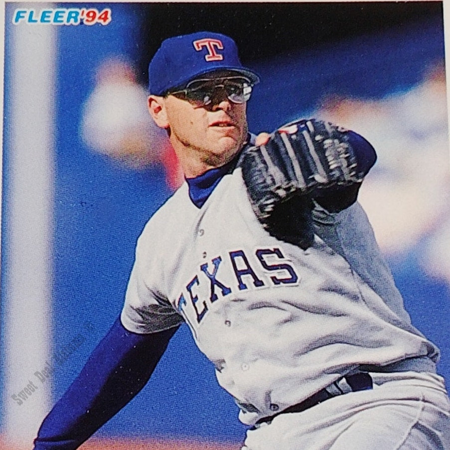 Tom Henke, Texas Rangers, #308, 1994 Fleer Baseball Collector's Card