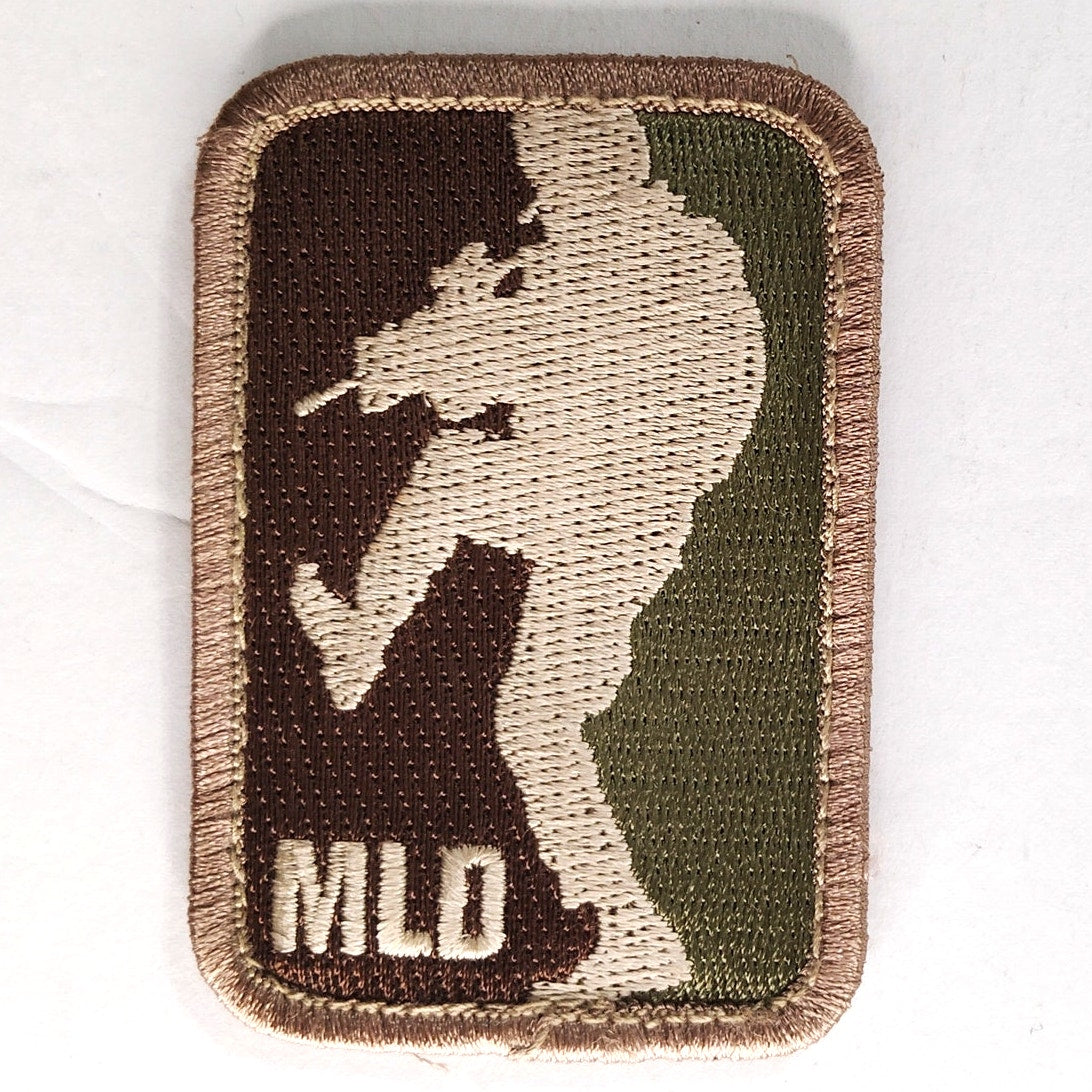 Major League Doorkicker Embroidered Morale Patch MLD 3" × 2" Hook Back