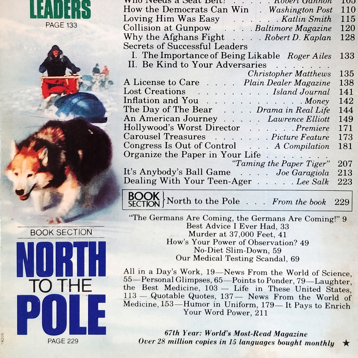 Reader's Digest May 1988 Vintage Magazine - Gorbachev Cold War Issue