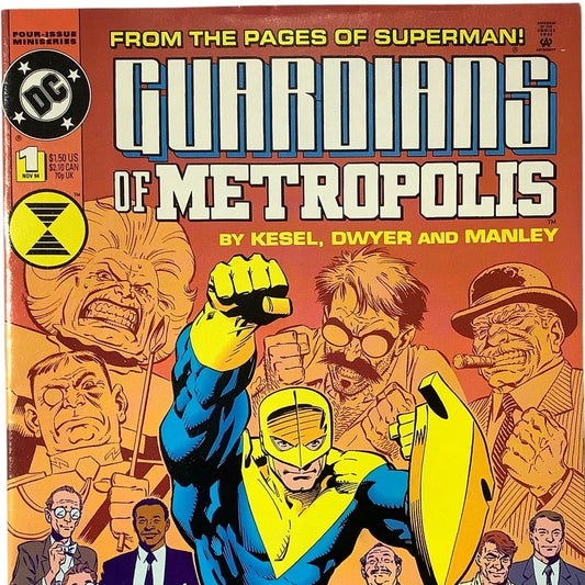 DC Comics, Guardians of Metropolis #1, Sep 1994, NM 9.4