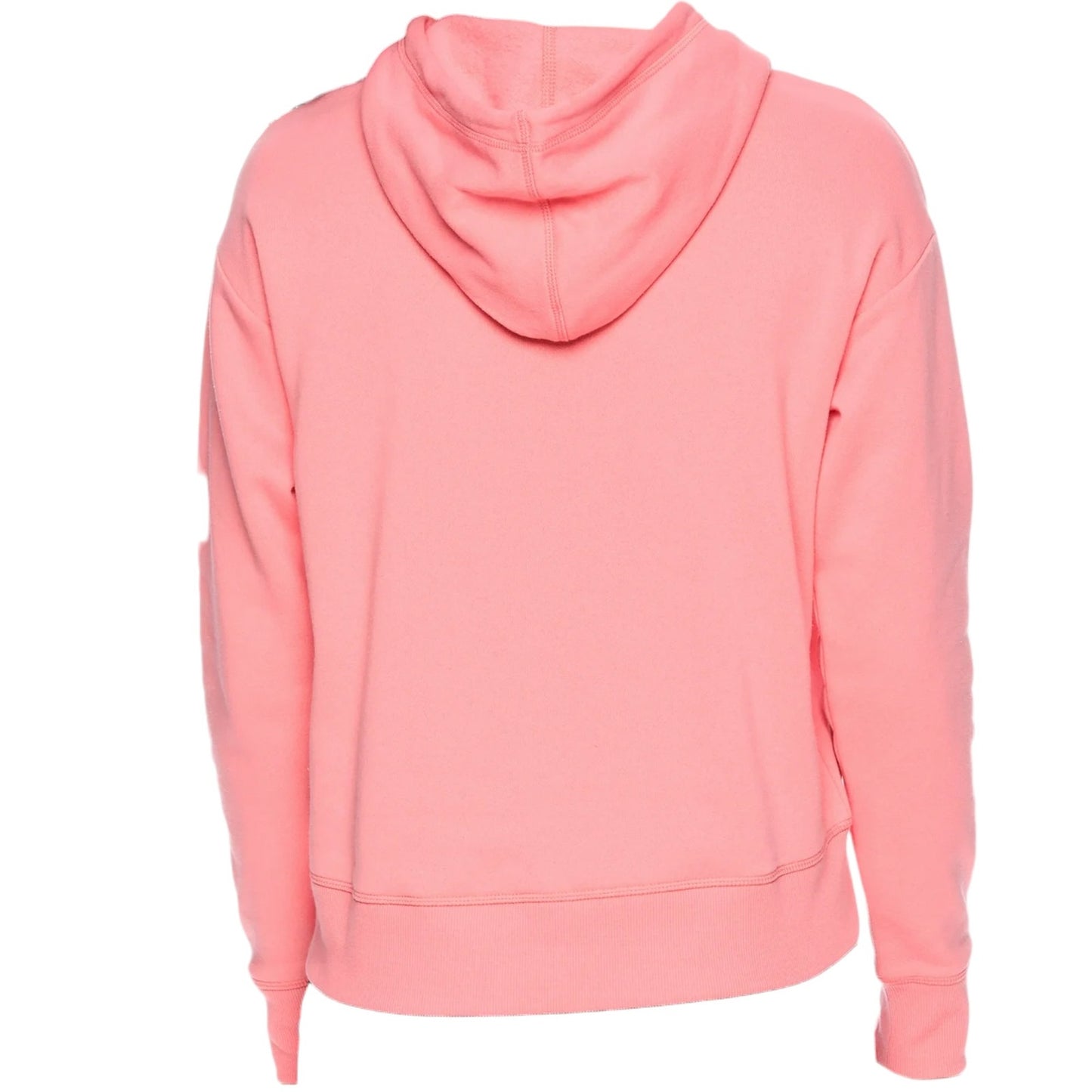 Reebok Women's Renew Cropped Hoodie with Front Pocket, Strawberry Ice, XS (0-2)