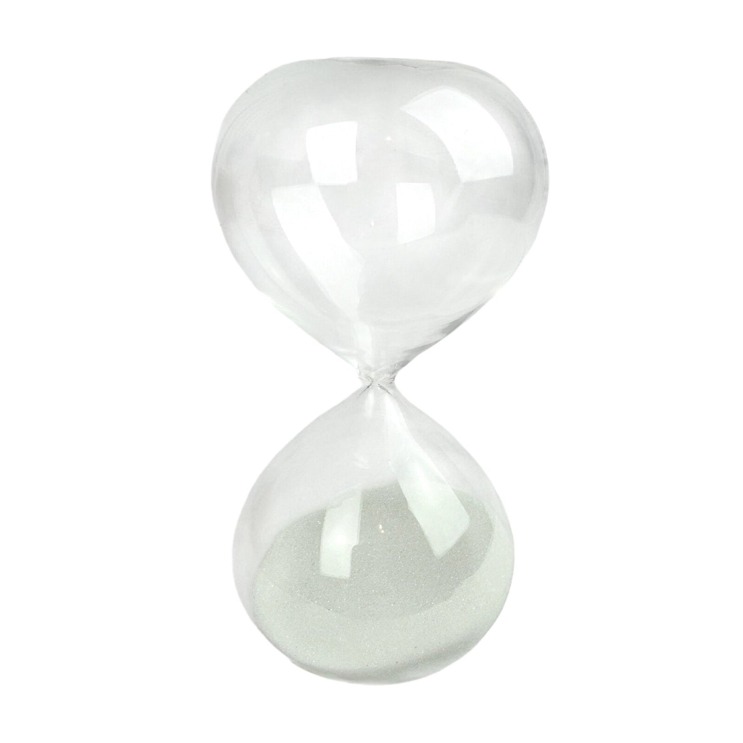 Glass Hourglass Accent Decor – Clear – 6"H x 3"D, Sakar International Inc.