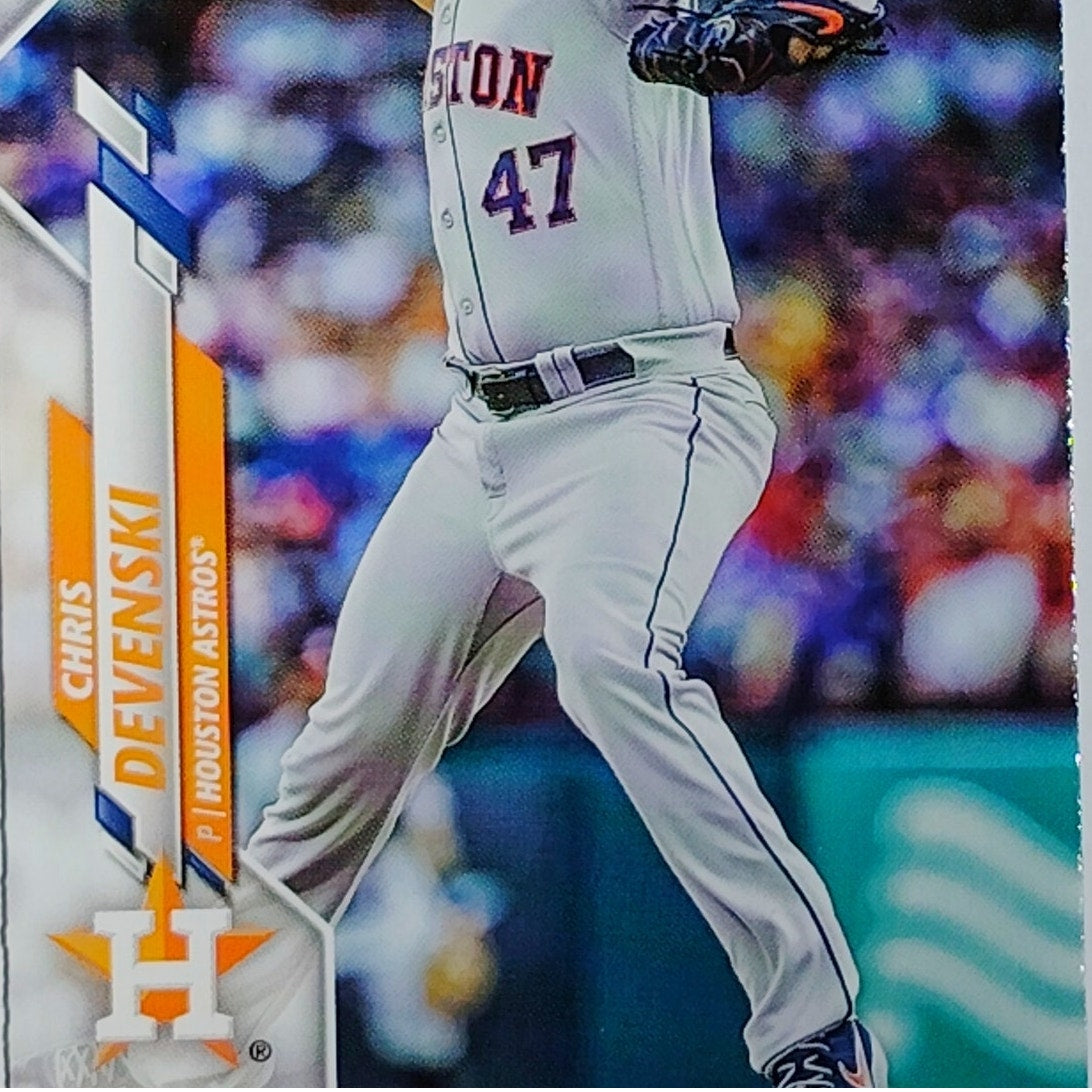2020 Topps Update #U-223 Chris Devenski Houston Astros Pitcher - VG/EX