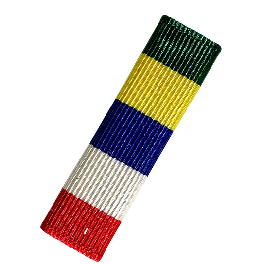 Inter-American Defense Board Medal Ribbon, 1-3/8"L x 3/8"H