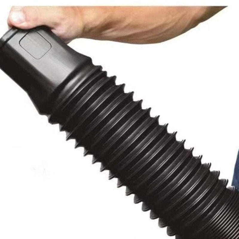 Mole-Pipe 4" x 6ft Solid Drain Pipe 2-Pack HDPE Flexible with Downspout Adapter