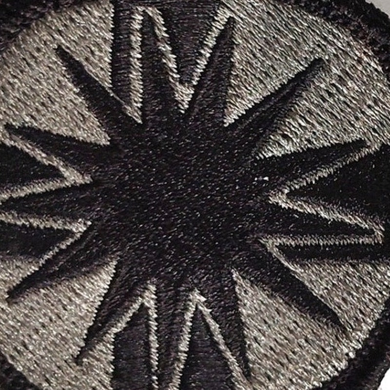 US Army 13th Sustainment Command Patch Subdued 2‑1/4" Dia Hook‑Back
