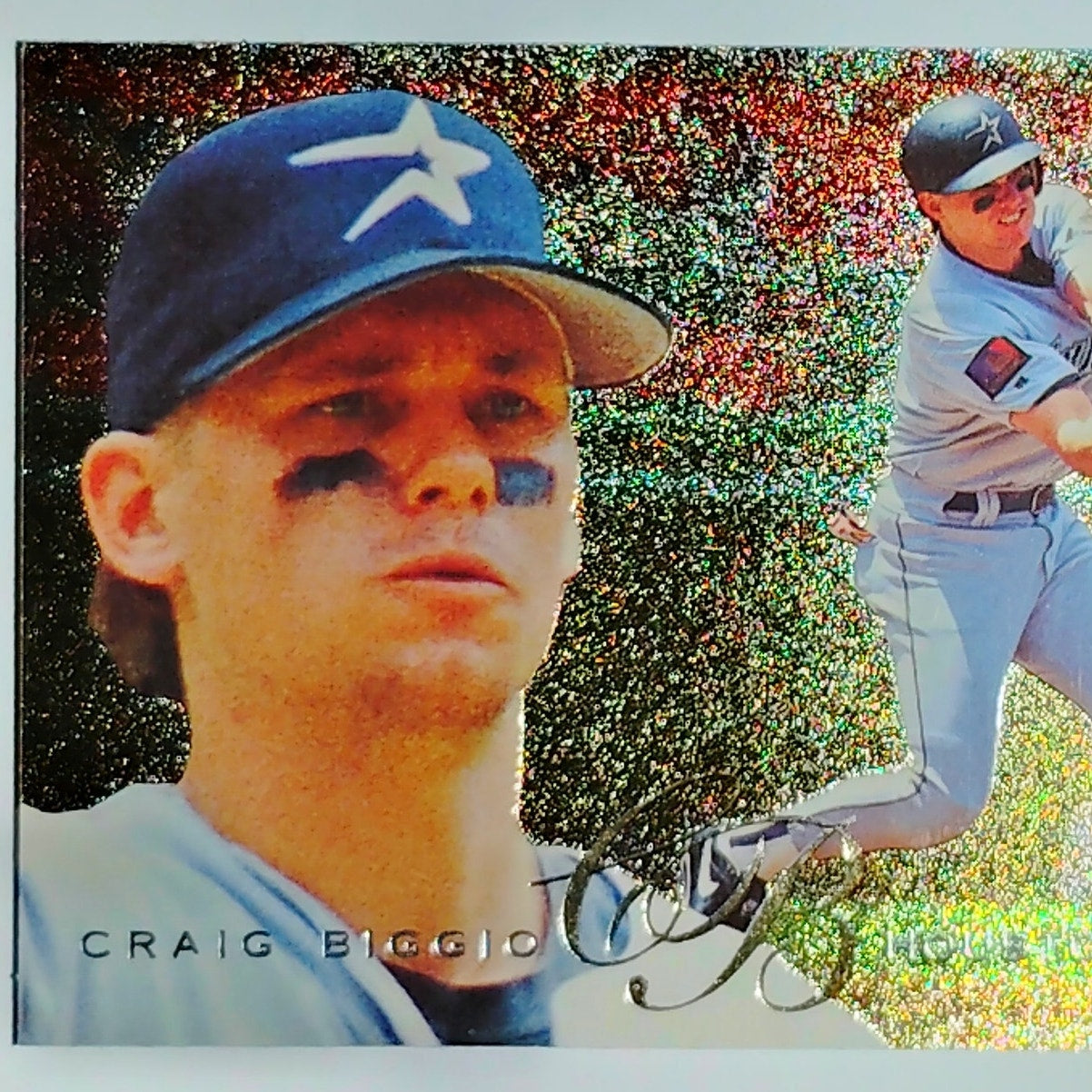 1995 Flair Craig Biggio Card 144 Houston Astros VG/EX