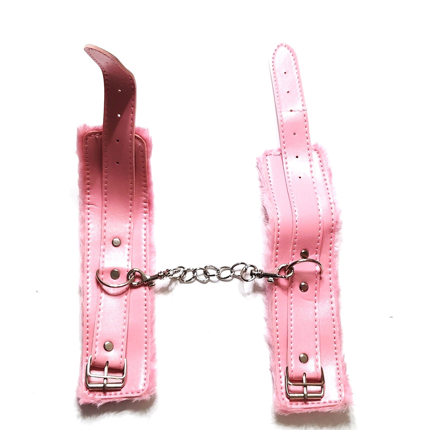 Pink Cuffs Adult Cosplay Bondage Set, One Size, New
