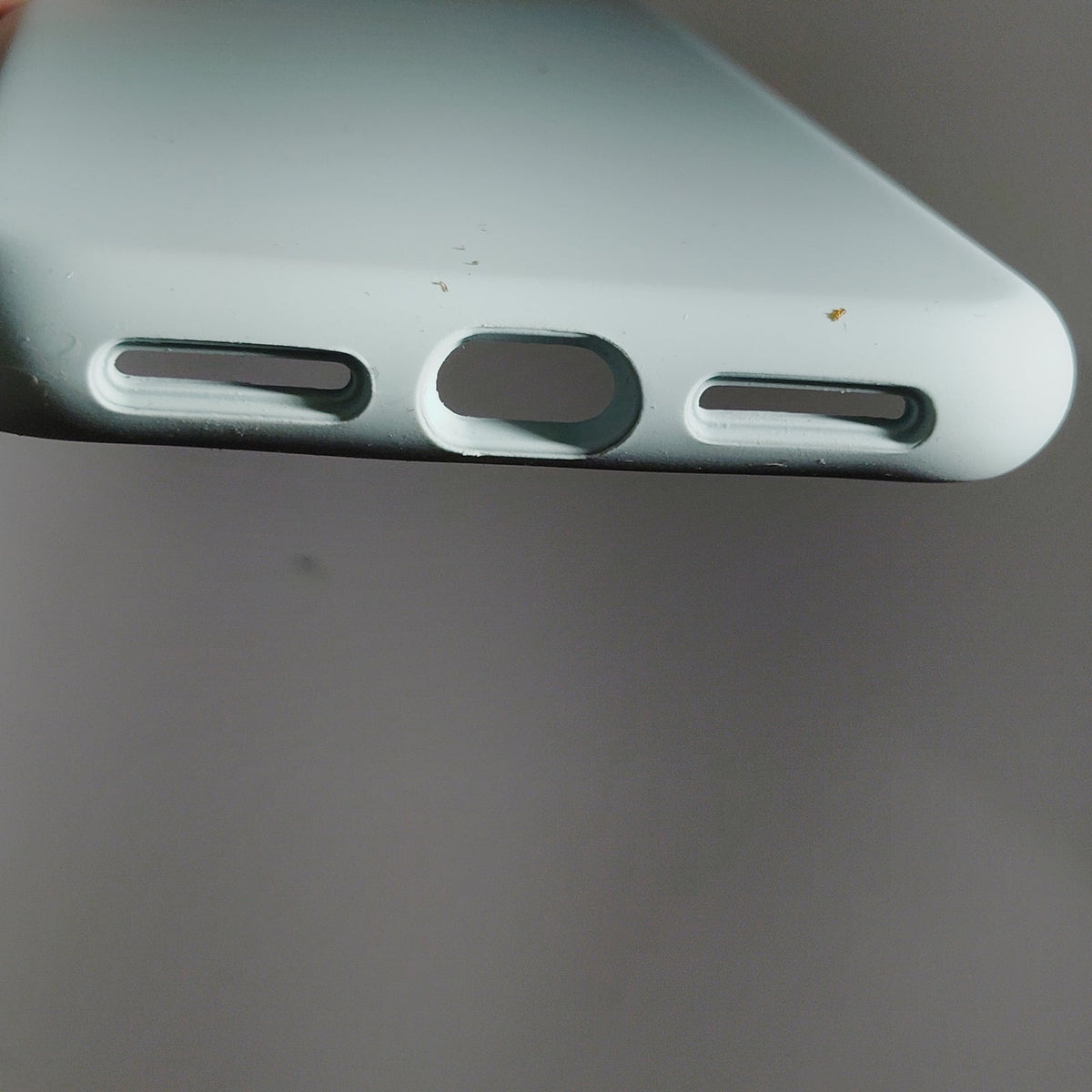 JASBON Mint Green Liquid Silicone Case For iPhone X/XS w/ Screen Protector