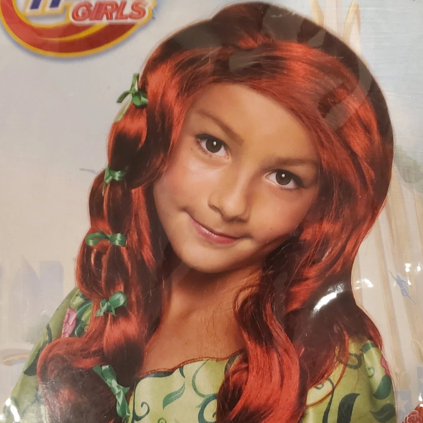 DC SuperHero Girls Poison Ivy Wig for Kids – Red Costume Hairpiece by Rubie’s